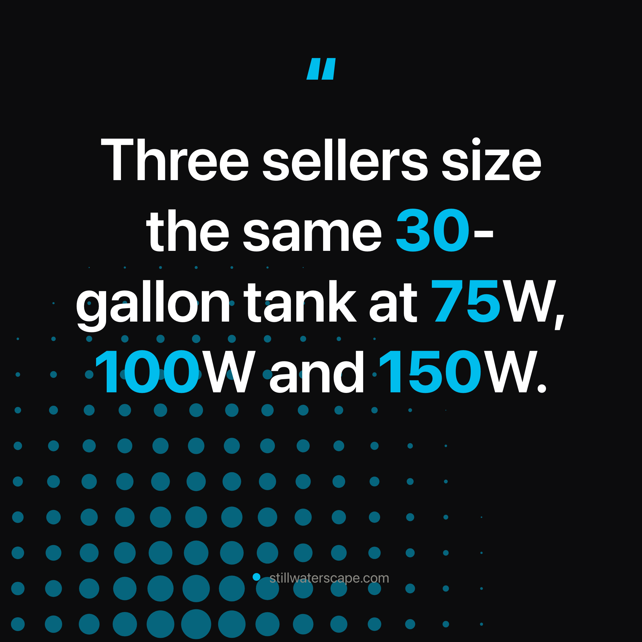 Aquarium Heater Wattage: How Many Watts Do You Need?